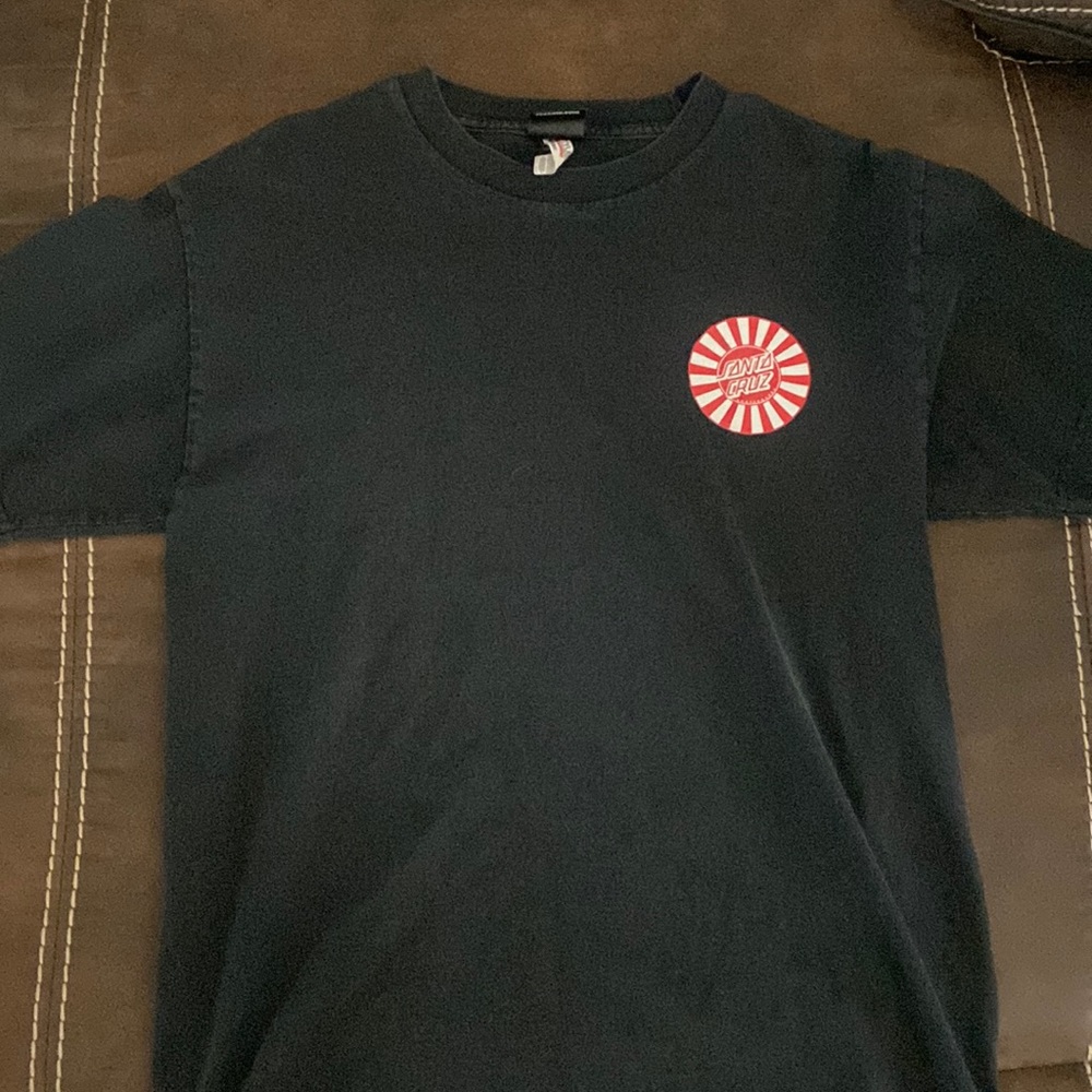 Black Santa Cruz Tee